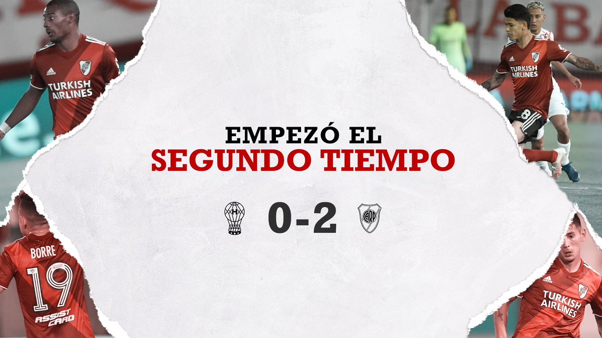 RiverPlate's tweet photo. 🔛 ¡Ya se juega el complemento!

#VamosRiver ⚪️🔴⚪️ https://t.co/DnQegnEvOf