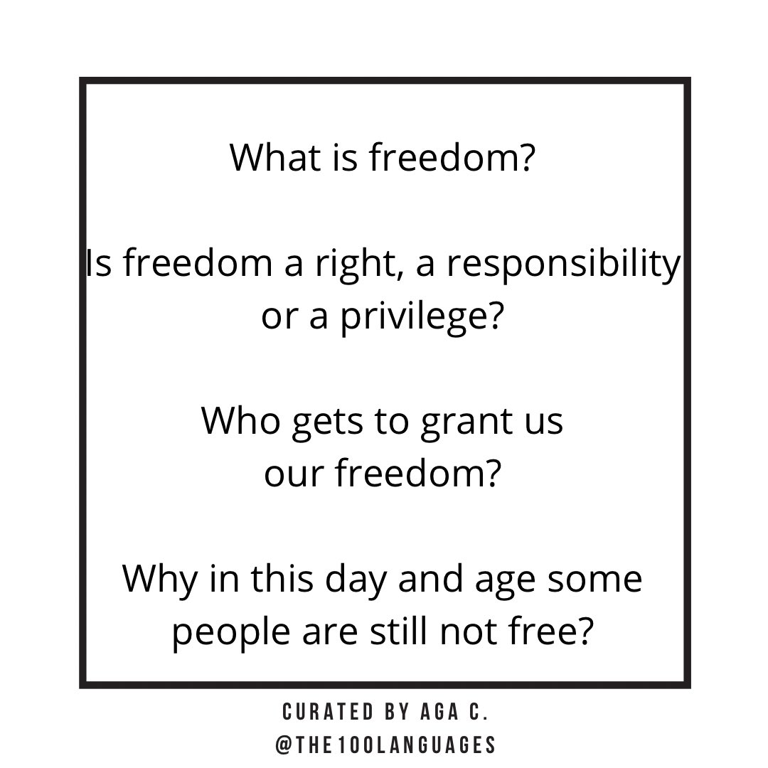 chojnacka_aga's tweet photo. What are our dreams of #freedom? #picturebook #picturebooks #picturebookoftheday #literacycenters #inquirylearning #inquirybasedlearning #provocationsforlearning #earlychildhoodeducation https://t.co/HUU9gPcEcM