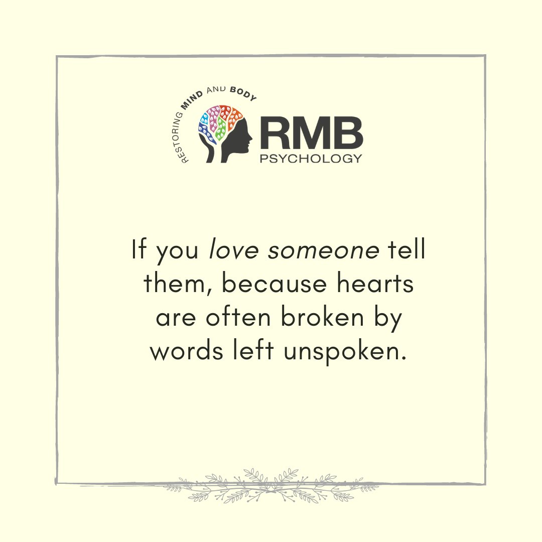 RMB_Psychology's tweet photo. Are you brave enough to tell someone you love them? Are you brave enough to tell yourself?

#rmbpsychology #melbournepsychologist #firstreponders #ptsd #cptsd #posttraumaticgrowth #trauma #police #ambulance #healingispossible #firefighters #frontlineworkers https://t.co/xGIrSgaZEZ