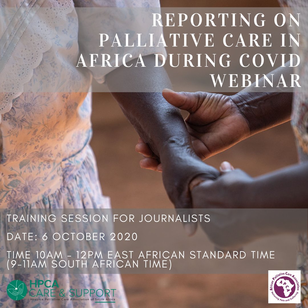 WHPCA (@whpca) on Twitter photo <a href="/ehospicenews/">ehospicenews</a> is an excellent source of palliative news & views. As part of the #patientpower project we have been working with the @HPCA_SA They've been training journalists to cover #palliativecare news. Funded by The Joffe Charitable Trust. Read here: bit.ly/36vRVMZ <a href="/ehospicenews/">ehospicenews</a> is an excellent source of palliative news & views. As part of the #patientpower project we have been working with the @HPCA_SA They've been training journalists to cover #palliativecare news. Funded by The Joffe Charitable Trust. Read here: bit.ly/36vRVMZ