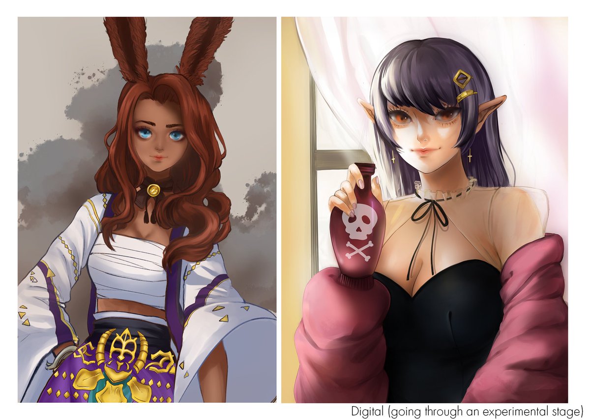 Hi! My commissions are open. I do watercolor, copic markers, and digital mediums. If you're interested in commissioning me, please fill out this form or email me❤️

forms.gle/K27gGRpYUJvnVT…

Thank you for support! If you could RT this, I'd super duper appreciate it :)