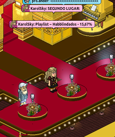 habblindadosmkt's tweet photo. Parabéns para a @ColdHabboFS e @runnete pela Programação Original do Ano (XÔ Depressão) com 40,79% dos votos, também parabenizamos a @Habblindados e @kayuukihb pelo segundo lugar (Playlist) com 15,67% dos votos e a @Raduckets pelo terceiro lugar (Fofockets) com 13,93% dos votos! https://t.co/WhzYXWSEJ5
