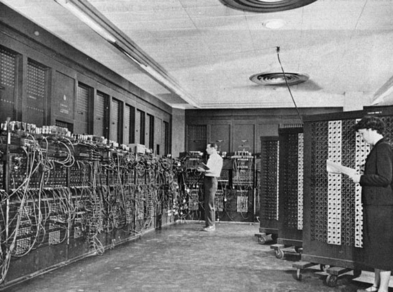 ENIAC, first computer, was designed to help calculate artillery firing tables. Wasn't clear computers would be useful for so many other things later. J Presper Eckert, designer of ENIAC said “I must confess thatI don’t own a personal computer. I have no reason to"