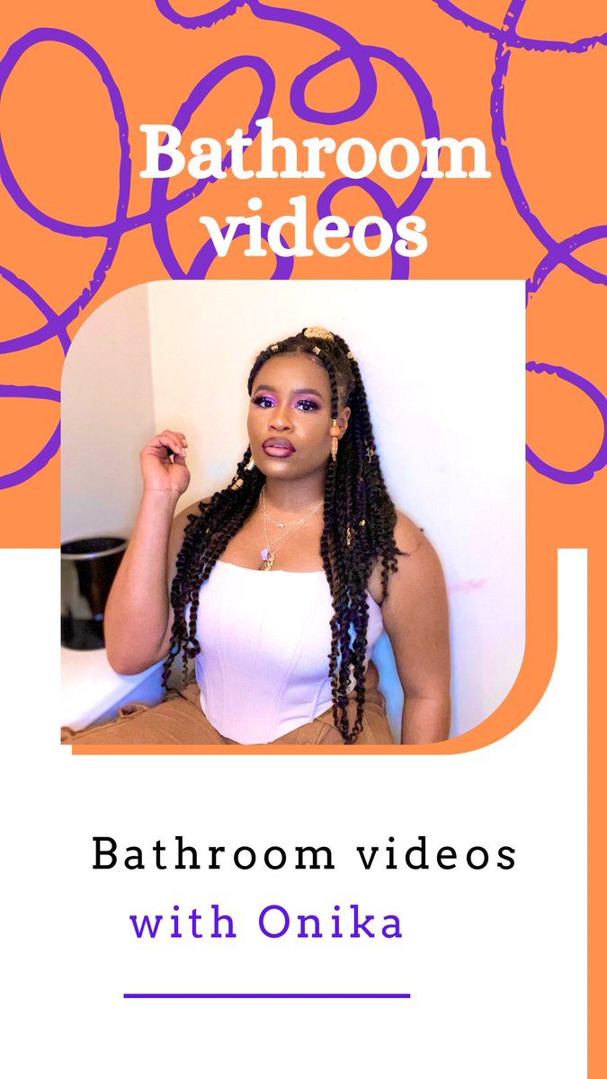 Make sure you’re following me on IG so you can stay up-to-date on all of my bathroom videos 🙂👌🏽 IG:OnikaCarrine #bathroomvideos #onikacarrine #phillyvloggers #blackvloggers #blackpodcaster
