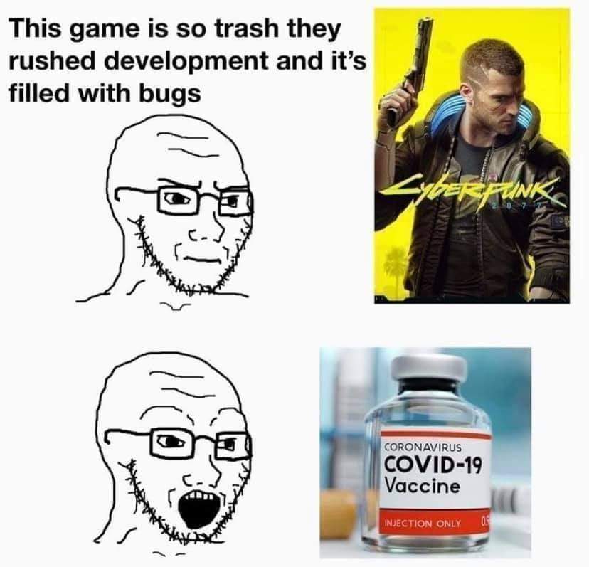 EReposteo's tweet photo. Covid 19 vacuna alv

#vacuna #covid #covid19 #cyberpunk #meme #shitpost #repost #eltrip #eltriprepost #tlaxcala #humornegro #meme https://t.co/J6E3XMExye