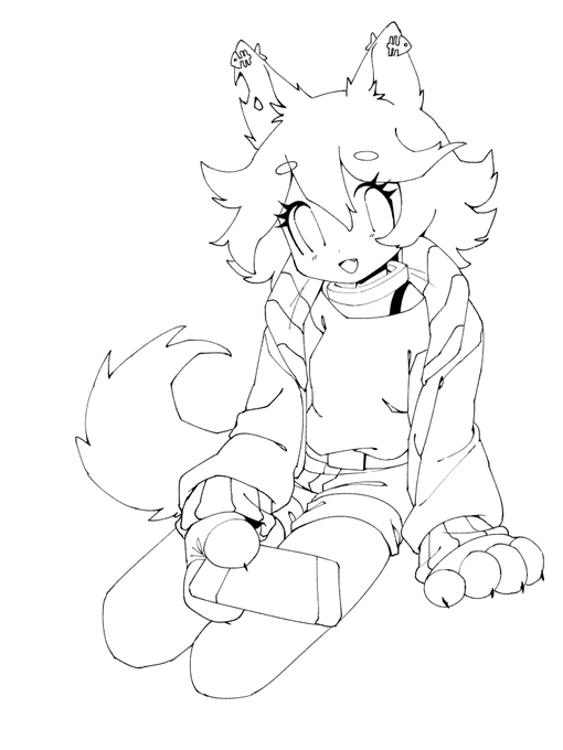 thank you for the raids today @kuzuryuio @YomikuArt  @Cece_VR ?and thank you @haruka_karibu @Girl_Dm_ @Buffpup_ @PorcelainMaid @Uxieuuu  for coming and keeping me some company it was a party ?❤️ i was having a bad draw day but it was a fun time!!!!!!! 