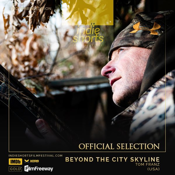 ShortsFilm's tweet photo. lSFF welcome ‘Beyond The City Skyline’ a film by Tom Franz for the November Edition.
Congratulations!

———
Submit your film and get enter a chance to win CASH PRIZE for Best Film of the Month. 
Link in the Bio. 
———

#filmfreeway #filmmaker #filmfestival #officialselection https://t.co/x5IM8BZ3ci