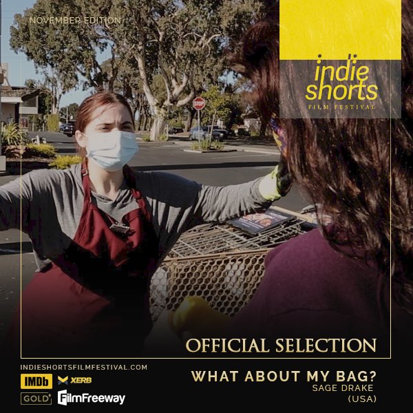 ShortsFilm's tweet photo. lSFF welcome ‘What About My Bag?’ a film by Sage Drake for the November Edition.
———

#filmfreeway #filmmaker #filmfestival #officialselection #shortfilm https://t.co/1hhFtVypp0