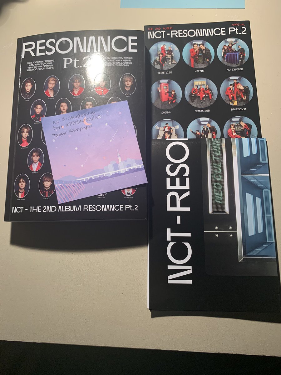 PRODMINGIIST's tweet photo. WTS

NCT2020 Albums

Have:
Past ver $15 
Departure ver $10 
Arrival ver $15 

Comes w/everything pictured

Does not come with pcs//id cards//access cards

Free US shipping!
+$3 WW shipping

@nctsellinggoods @ncttradesusa @ncttradingusa @nctselling_USA @NCT_trading @nctzencollect https://t.co/Rcp2IqQ3W5