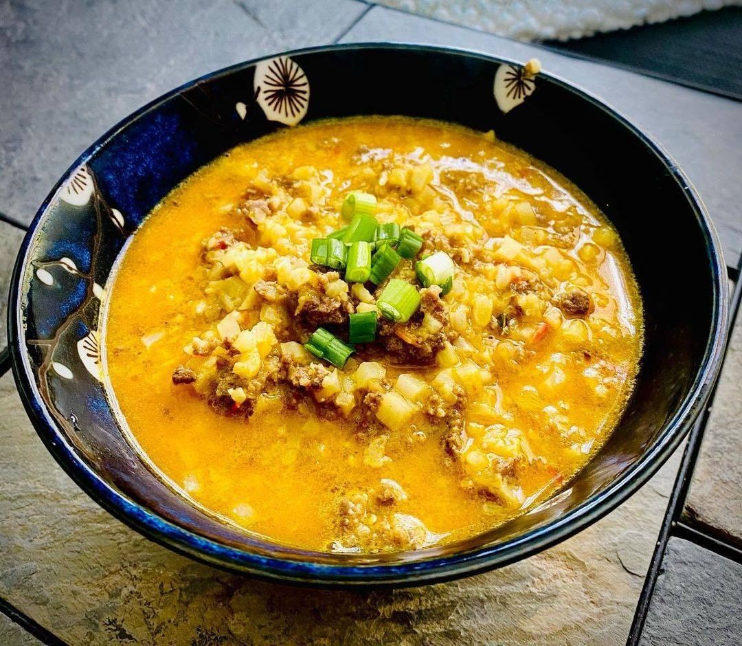 HackerKeto's tweet photo. Beef Cauli Curry Stew
#ketosoup #ketosoups #ketorecipes #ketobeginner #lowcarb #weightloss #fitness #slimming #diet
#healthyfood #fatloss #healthymeal #ketofriendly #ketoaf
#ketodinner #ketofam https://t.co/Fj7GP73Gz5