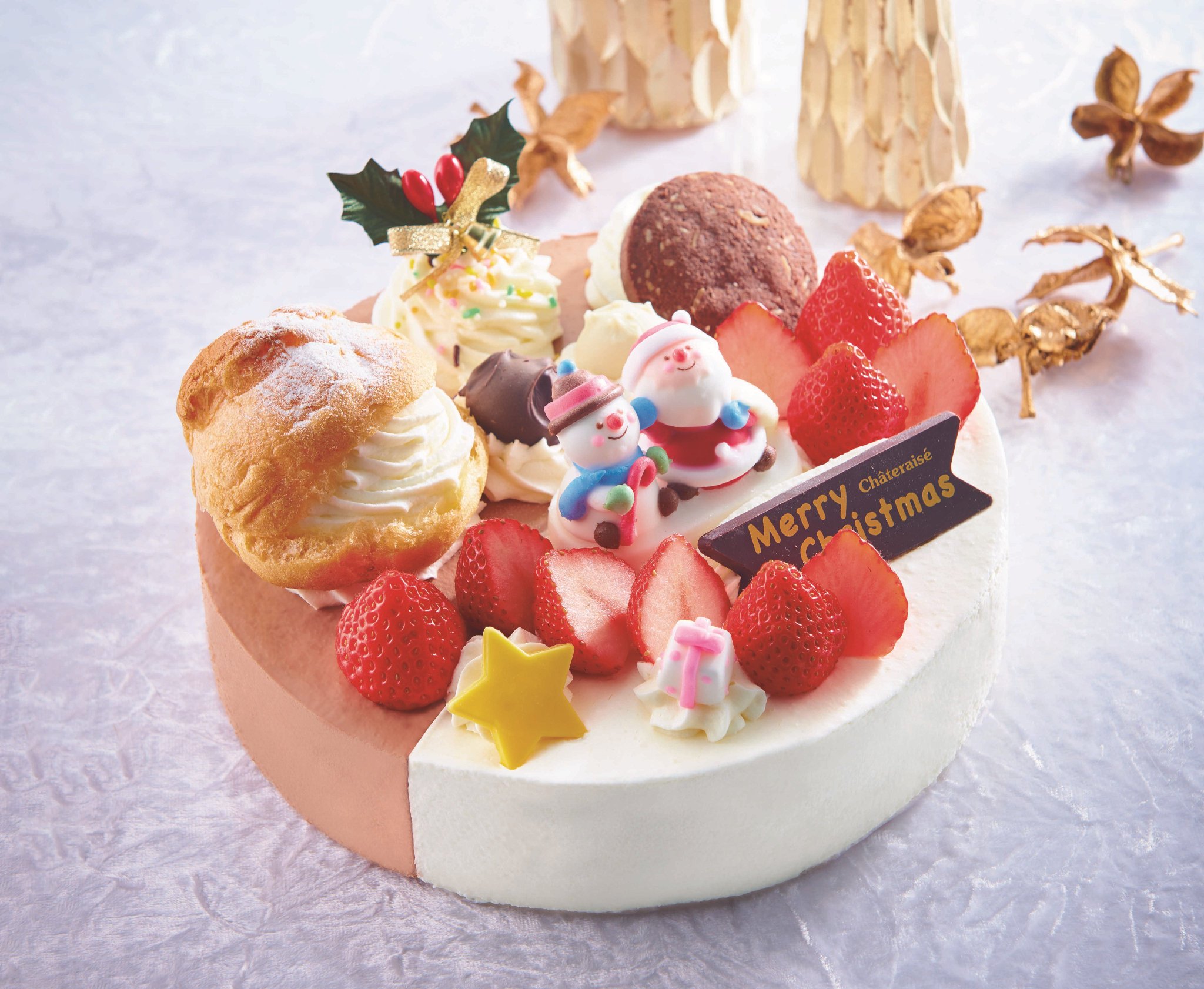 専用❣️希少❣️エンゼルちゃんのクリスマスアレンジ❣️ケーキ、ツリー❣️ EpuviohU0AAP6ln.jpg:large