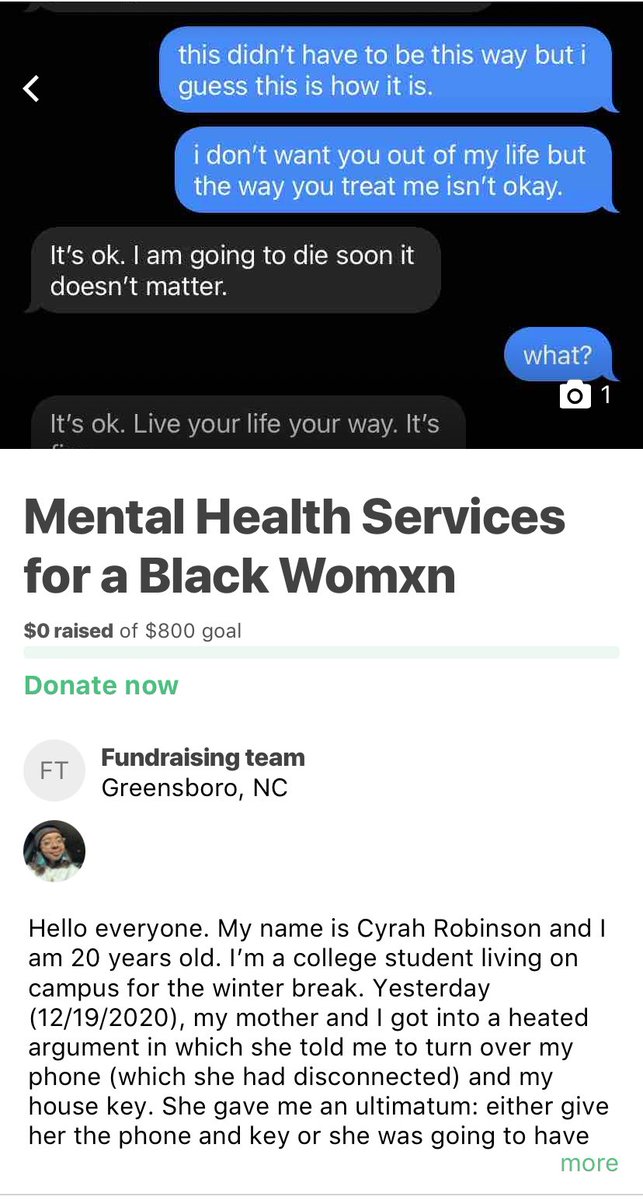 queencyrahh's tweet photo. i’m sorry to have to ask again but i truly need help. anything you can give - even a retweet - is appreciated. https://t.co/G3LtQdkl1J
