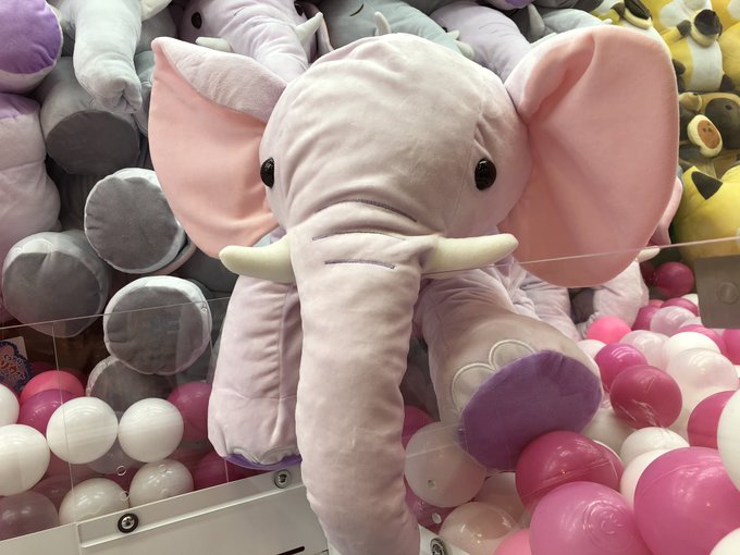 日本メーカー新品 くったり ゾウさん の赤ちゃん グレー revecap.com