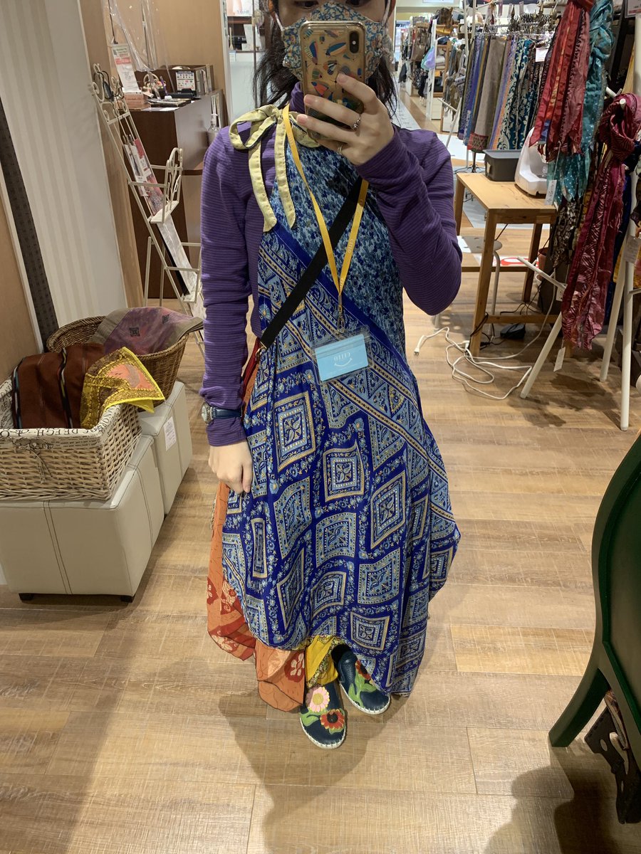 Didi セレオ国分寺4階 赤コーデ 青コーデ 黄コーデ クリスマスカラーコーデ Didiコーデ