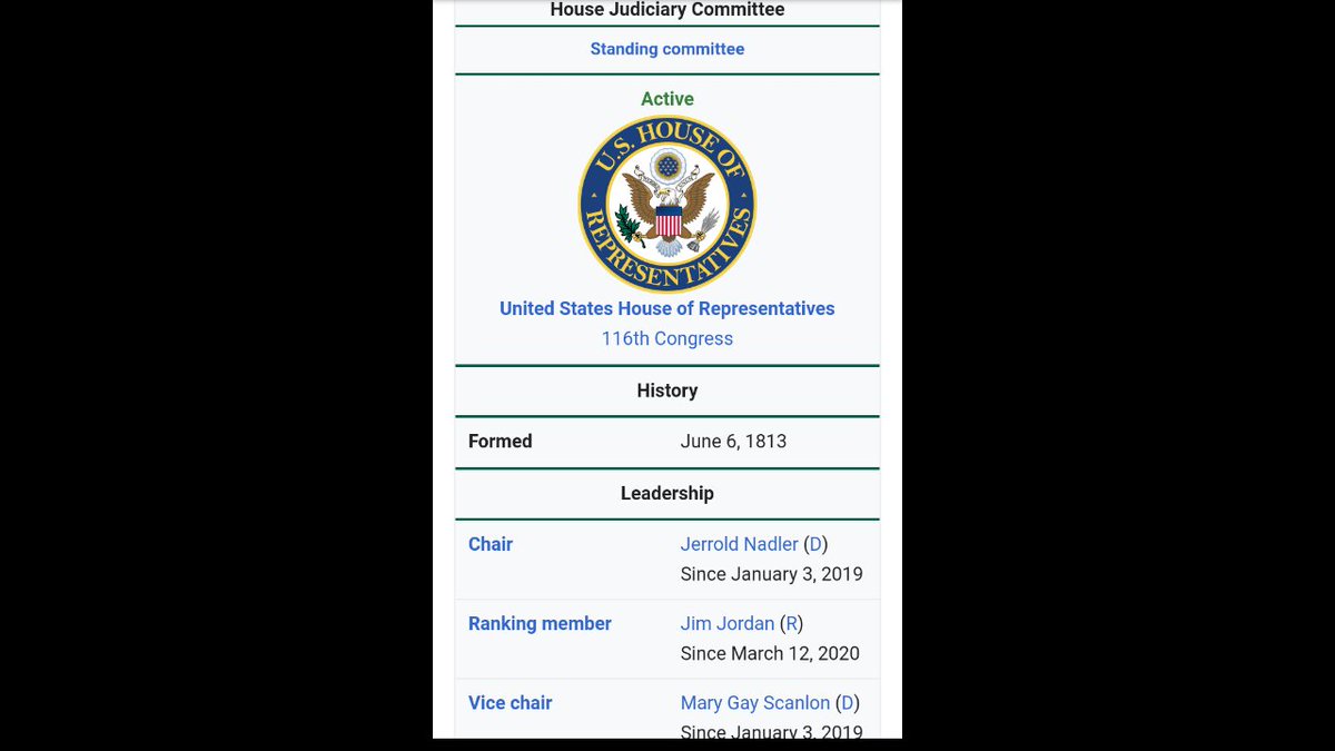 ... When the House abolished the committee in 1975, its functions were transferred to the House Judiciary Committee. https://en.m.wikipedia.org/wiki/United_States_House_Committee_on_the_Judiciary