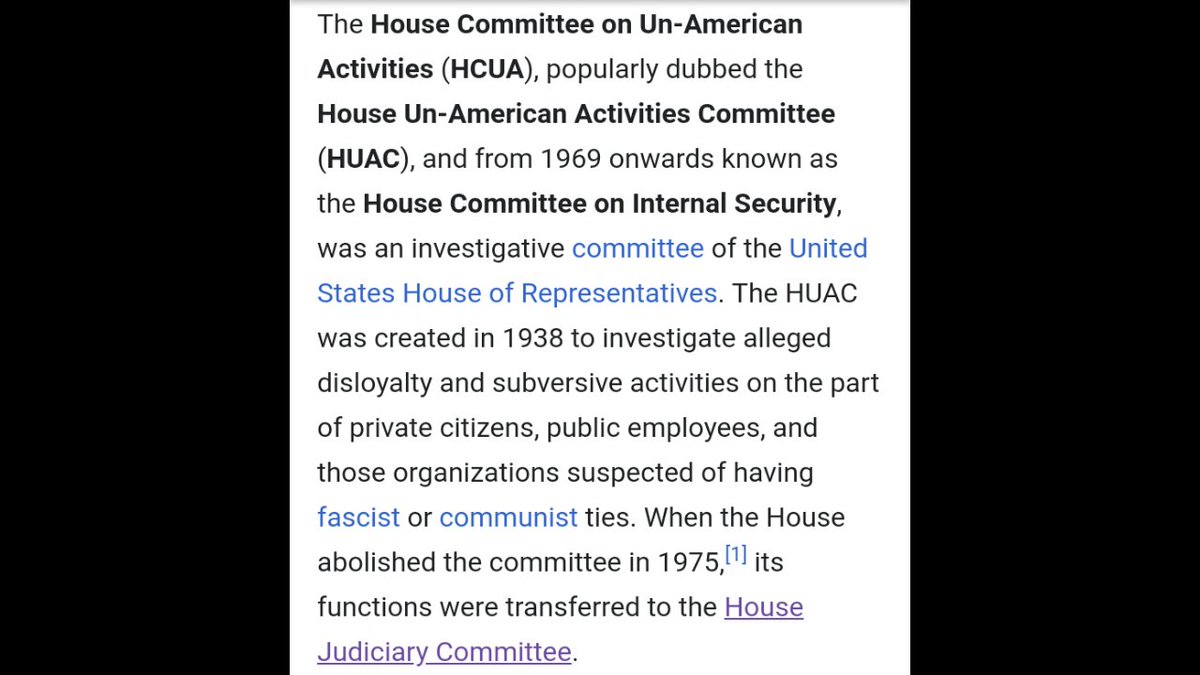 ... When the House abolished the committee in 1975, its functions were transferred to the House Judiciary Committee. https://en.m.wikipedia.org/wiki/United_States_House_Committee_on_the_Judiciary