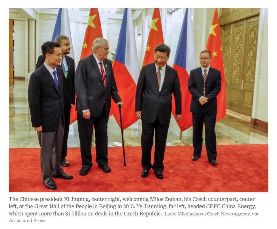 5/ CEFC's oil deals and investments were part of China's geopolitical ambitions & President Xi Jinping's One Belt Road initiative. These investments have largely meshed with China's strategy to court other countries through infrastructure & energy investment.