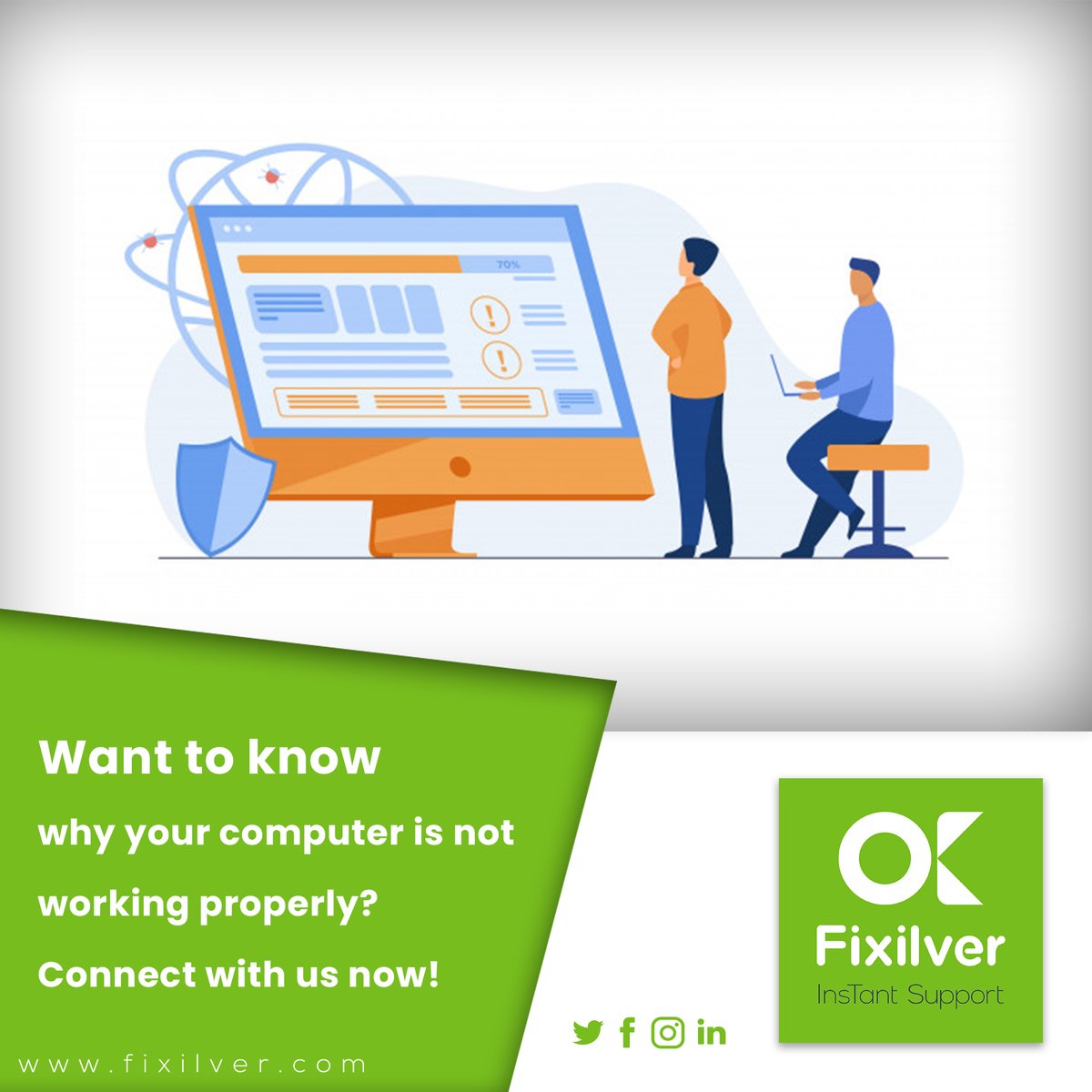declix_CH's tweet photo. Want to know why your computer is not working properly? Try not to break it in anger! Get your hands on Fixilver's free first-time consultation.

Contact Us
🌐 https://t.co/PO0quhXHDy
👤 support@fixilver.com
📞 +41 22 548 17 77

#Fixilver #solution #instantsupport #solvingproblem https://t.co/5l4vcmndpS