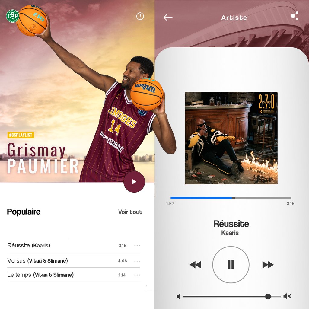 limogescsp's tweet photo. 🎧 #CSPlaylist
Qu’écoute Grismay en ce moment ? Réponse en image ! https://t.co/IguIHcseqM