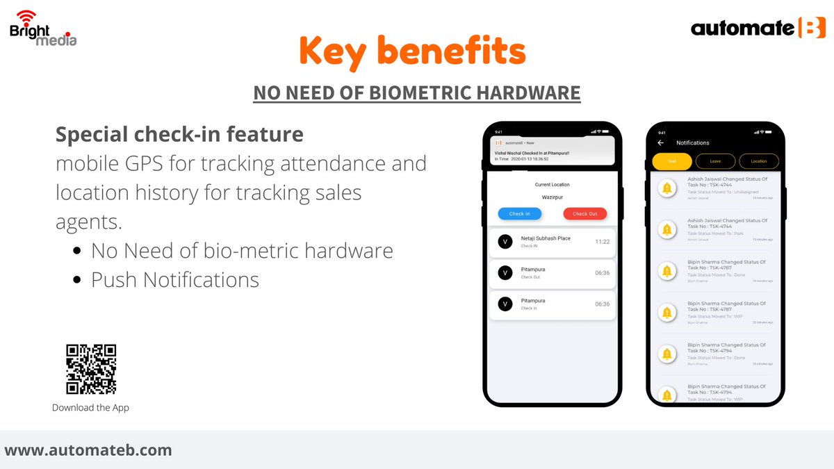 Brightmedia4u's tweet photo. automateB: Revolution in Workforce Management

Download Free https://t.co/s45xVEKRSX

#Leave_Tracker #Compliance_Period_Tracker #Task_Check #Task_Management #Employee_Management https://t.co/Xb0bRRkMnF