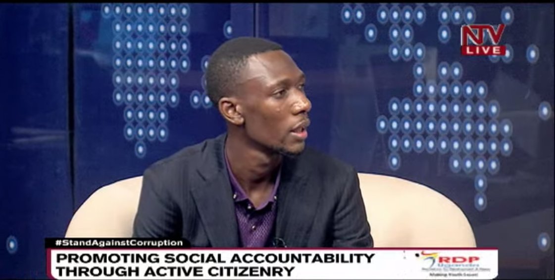 ntvuganda's tweet photo. Active citizenry in demanding and reporting acts of corruption will go along way in fighting this vice - David Kizito, Program Manager Transparency International. #IStandAgainstCorruption | https://t.co/JA4P7HWABL https://t.co/HRVYNxN1j4