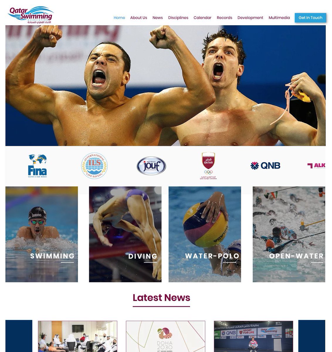 QATARAQUATICS's tweet photo. Promoting competition, physical education, health and spreading sports culture in society through our vision that #SWIMMING4ALL
visit our new website for more information
https://t.co/0Hpfd5rPKw
#SWIMMING #FINA #DOHA #QATARΒ #COVID19 https://t.co/33TLEGxAXw