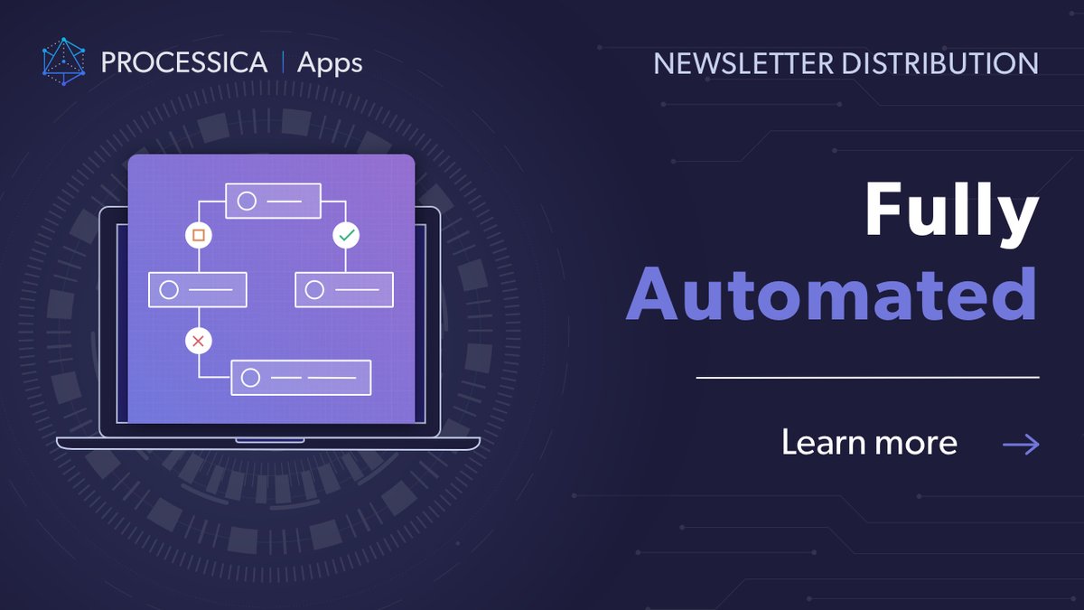 processica's tweet photo. Minimize manual tasks and focus on content, using fully automated #ProcessicaApps.
https://t.co/NN5C5pKfl7
#Processica
#automationfeatures #NoCodeAutomation #Nocode https://t.co/Wv6e3frp73