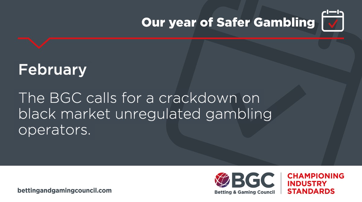 In February, we called on the Government to use the Online Harms Bill to crack down on unregulated, black market gambling operators.  #SaferGambling