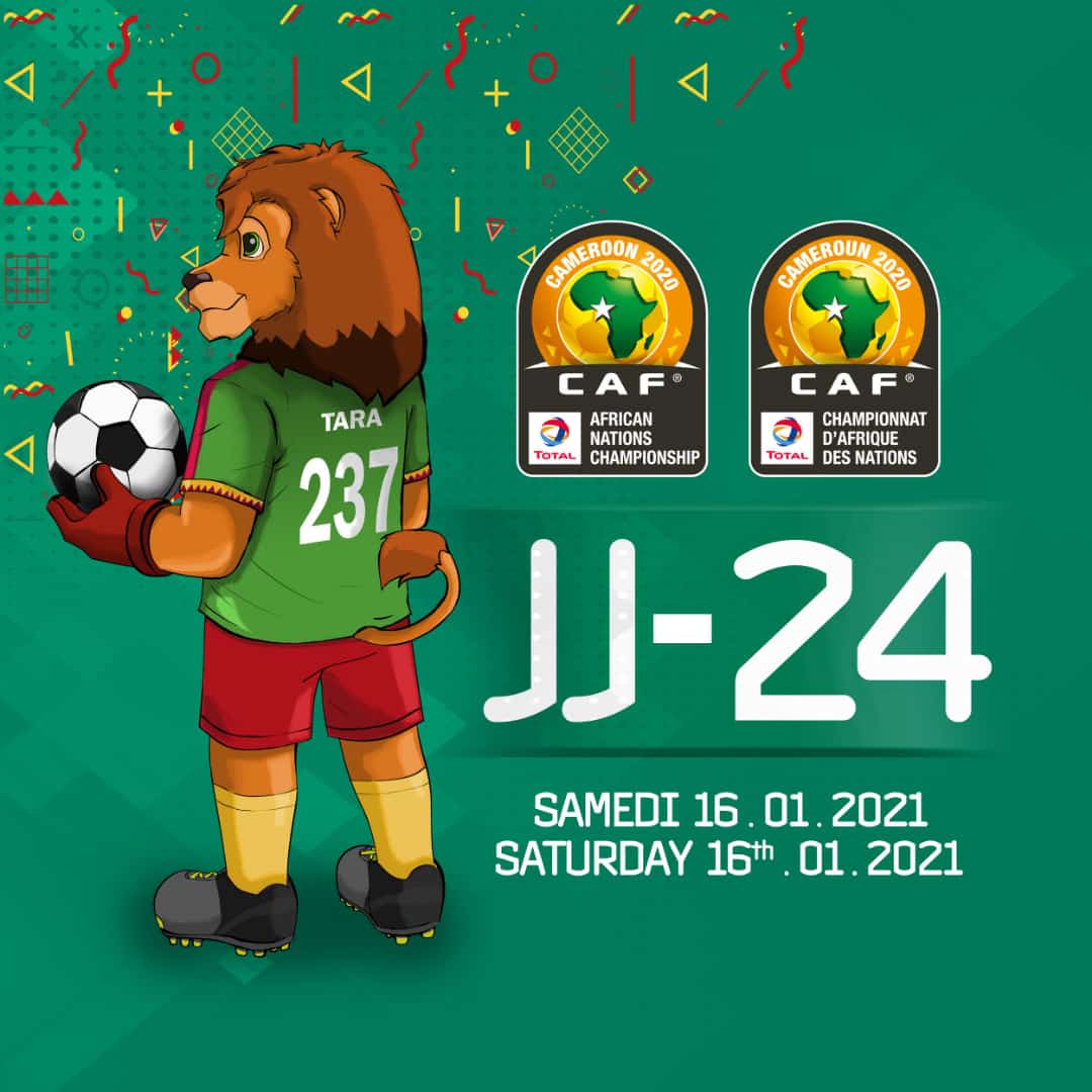 JJ-24 DE LA CÉRÉMONIE D'OUVERTURE
DU CHAN TOTAL CAMEROUN 2020 
SAMEDI 16 JANVIER 2021 À YAOUNDÉ
LA FÊTE SERA BELLE ! 

24 DAYS TO THE OPENING CEREMONY OF TOTAL CHAN CAMEROON 2020 
SATURDAY 16TH JANUARY 2021 IN YAOUNDE
IT SHALL BE A WONDERFUL JAMBOREE!
