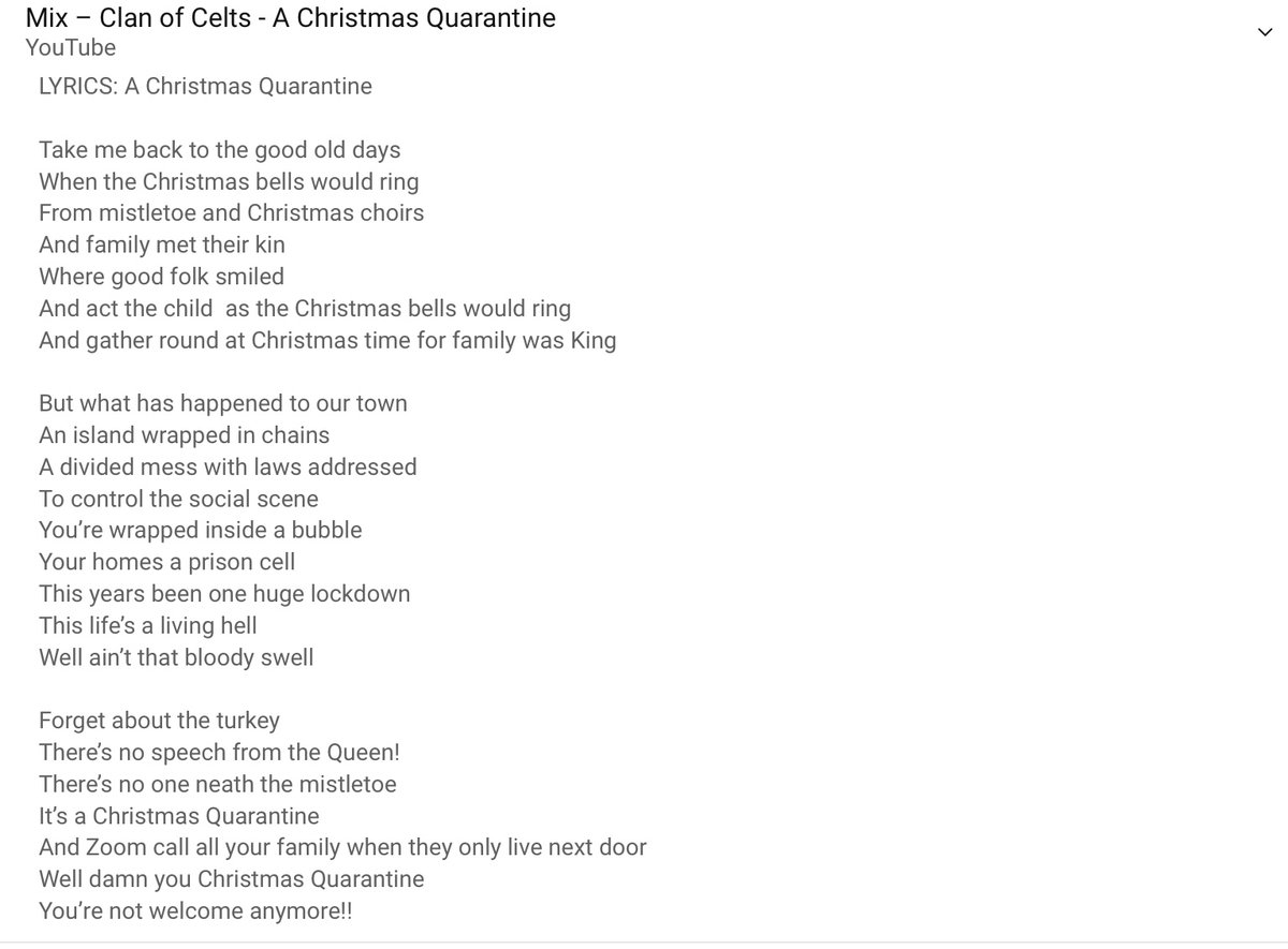 Would be funny, if it wasn’t true,
lyrics to our new single