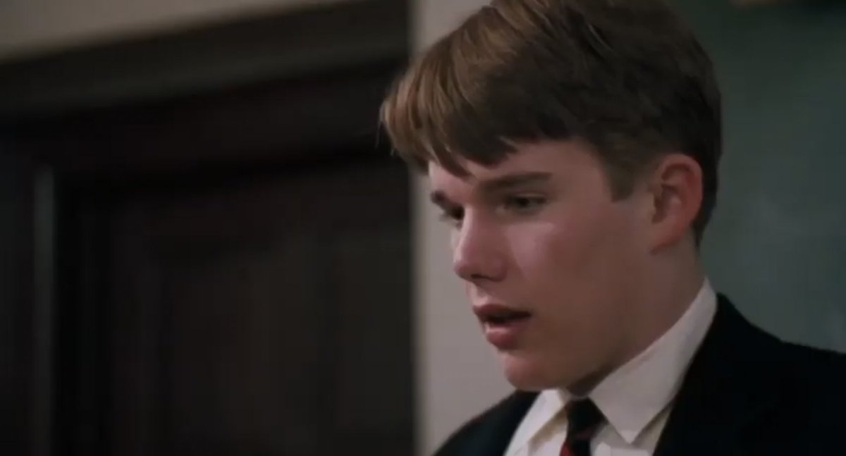 todd and neil starring at each other: a thread  #deadpoetssociety