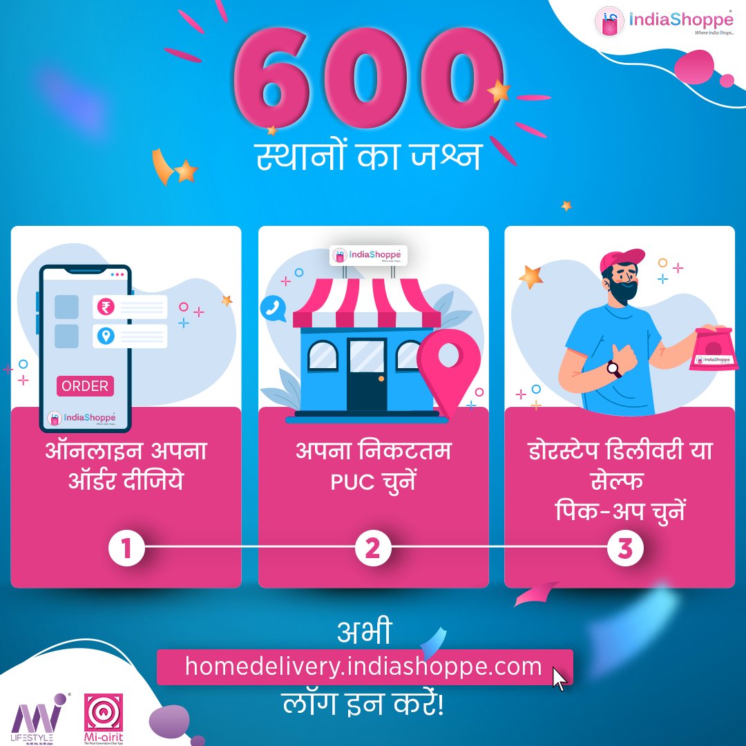 Milifestyle_'s tweet photo. #homedelivery
#PUC
#Indiashoppe https://t.co/cB9yFnj4pD