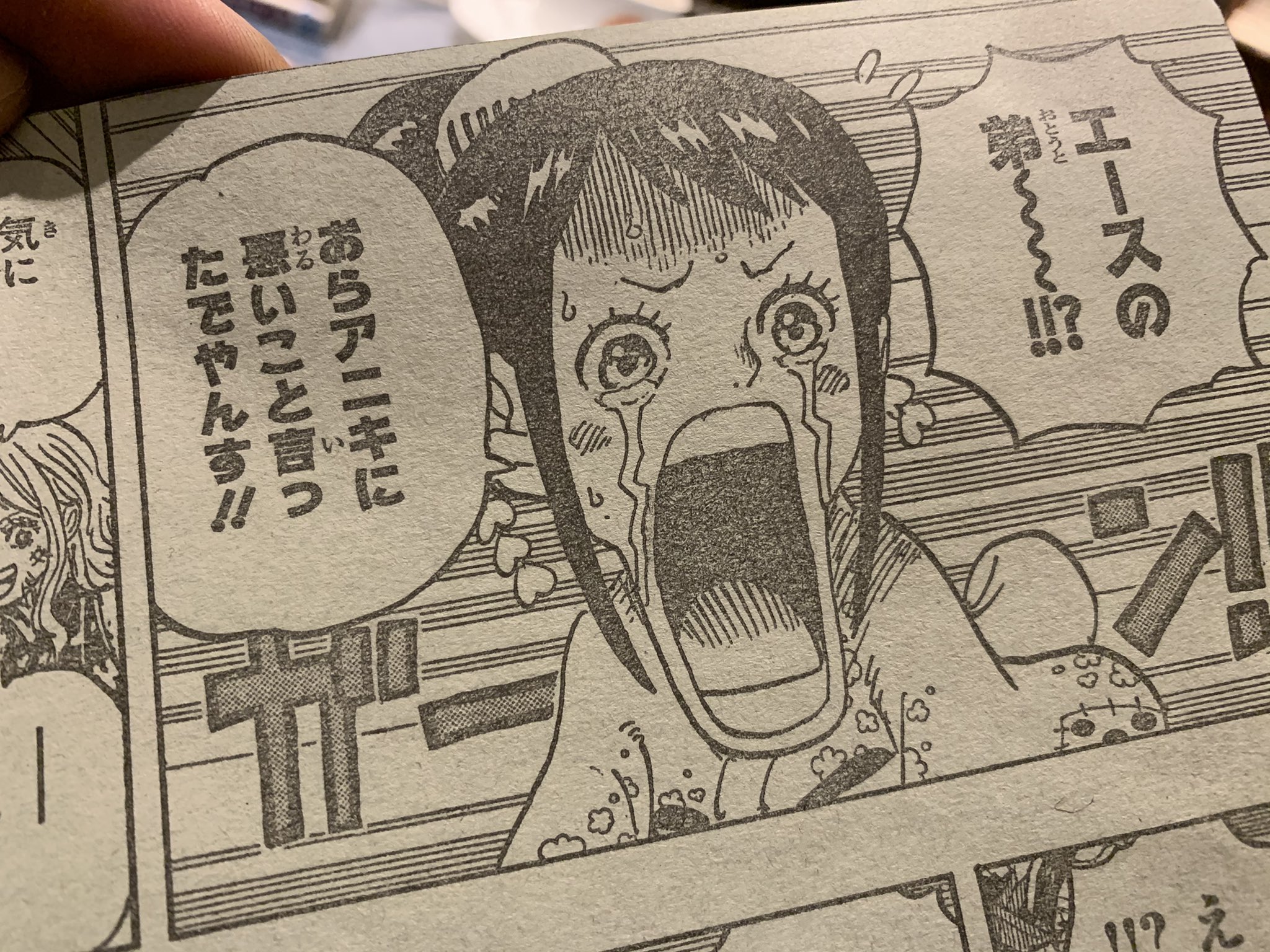 芳我英典eisuke Haga Iq555兆 場面は移り 同じく ヤマトが モモの助に カイドウを討ちにきたエースが ルフィの兄でありロジャーの息子だと伝える そっか モモの助はロジャーと旅してるもんな やば この義兄 ってところは