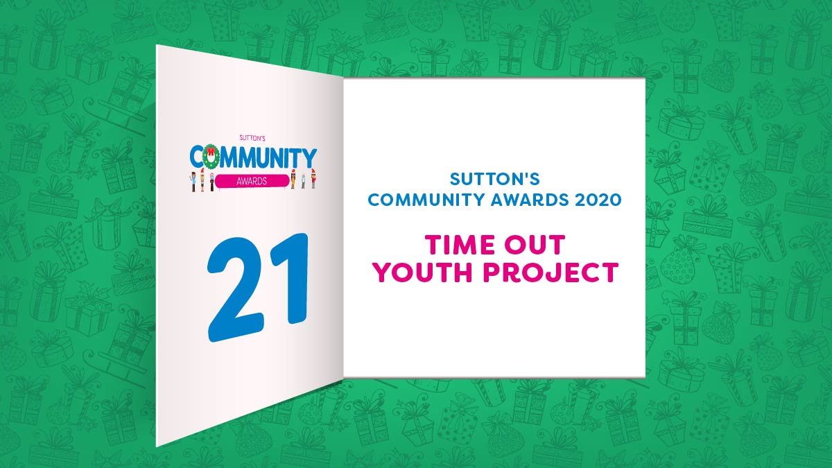 VCSutton1's tweet photo. It's day 21 and it's time to reveal the next of the finalists in the category of "Outstanding Voluntary and Community Sector Organisation of the Year" in the 2020 Sutton Community Awards.
Time Out Youth Project
#SuttonCommunityAwards2020 #SuttonStepsUp https://t.co/VAbX09bO5R