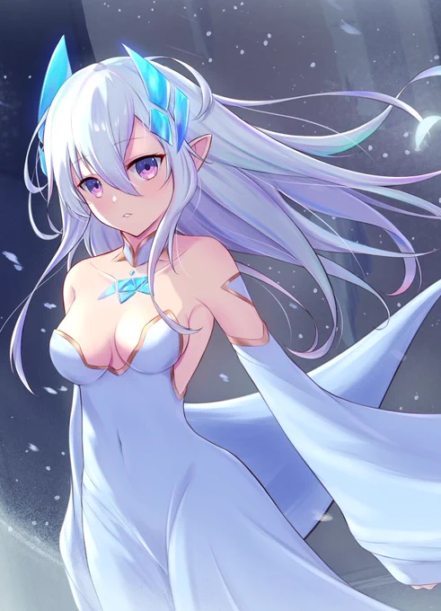 #今年1月絵と現在の絵を比較してみてください
どっちも雪降らせてました 