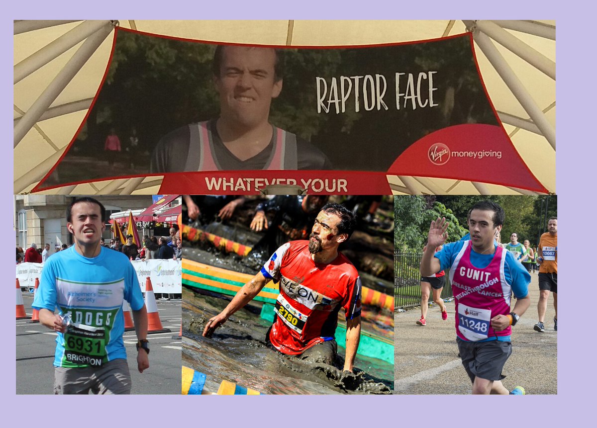 44 miles down in my 50 miles in December challenge for <a href="/alzheimerssoc/">Alzheimer's Society</a> - no photos along the way but I no doubt pulled all these facial expressions along the way. 

Any sponsorship appreciated! justgiving.com/Gavins50milech…