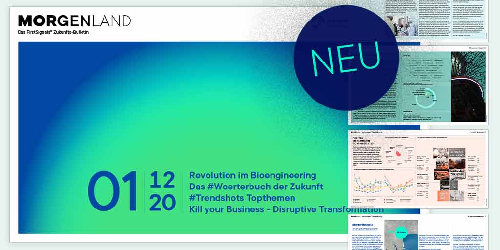 newsradar's tweet photo. Das sind unsere #Trendthemen im neuen #FirstSignals #Bulletin: Revolution im #Bioengineering | #KillyourBusiness - Disruptive #Transformation | Das #Woerterbuch der #Zukunft | Hier gehts zum #ContentShop:👉https://t.co/GHzeYTnQux
Jeden Monat erscheinen neue, spannende #Trends. https://t.co/TaG2EM9fHQ