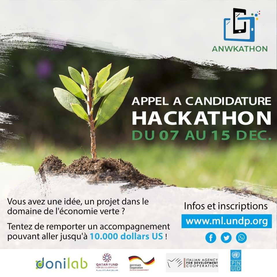 KeycieBatson's tweet photo. A la suite du #anwkathon sur la bonne gouvernance, le @PNUDMALI en partenariat avec @Donilab1 a organisé celui sur l'économie verte.
380 candidatures ont été reçues pour seulement 10 places. Vous avez bien lu : 380 candidatures ont été réceptionnés !
#anwkathonvert #AccLabMali https://t.co/vUzXL8SEil