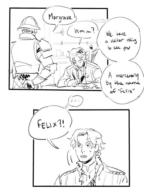 #sylvix the non-azure moon sylvain/felix ending but its dumb 