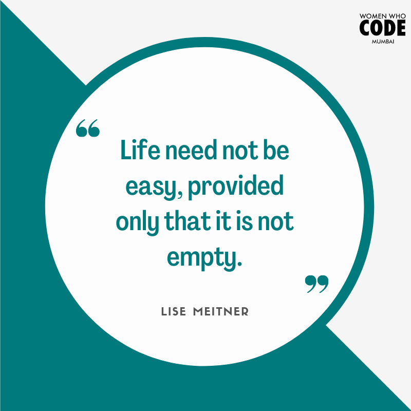teamWomenXCode's tweet photo. Get out there and live a little.
#mondaymotivation #motivationalquotes #motivation #life #easy #simple #experience #fulllife #empty #notempty #livethelittlethings #liveyourbestlife #livethemoment #womenwhocode #wwcm #wwcmumbai #tech #community https://t.co/8K9dsQQGUv