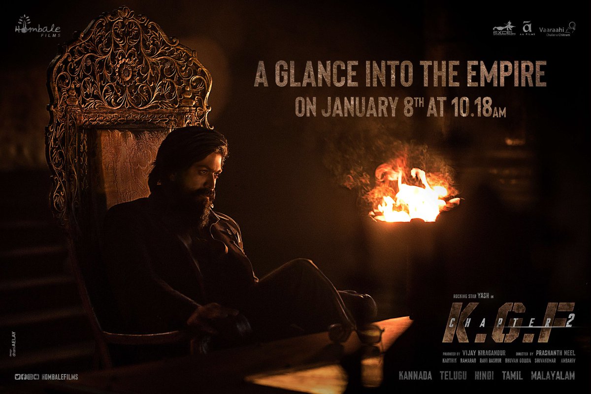 HarshithViratt's tweet photo. #YashBoss #KGFChapter2 @TheNameisYash 
#KGFChapter2TeaserOnJan8
#2YearsForMagnumOpusKGF https://t.co/lyMYYSpI4Q