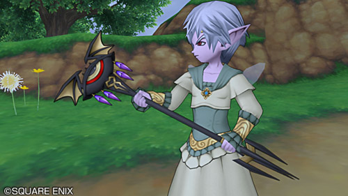 ルーツ 征魔の黒杖 なんとなく 黄昏の魔杖 の後継な気がする なので 行動時魔力覚醒 たまに同じ呪文が２回唱えられる と予想 でも本当はベームベームを召喚してほしい