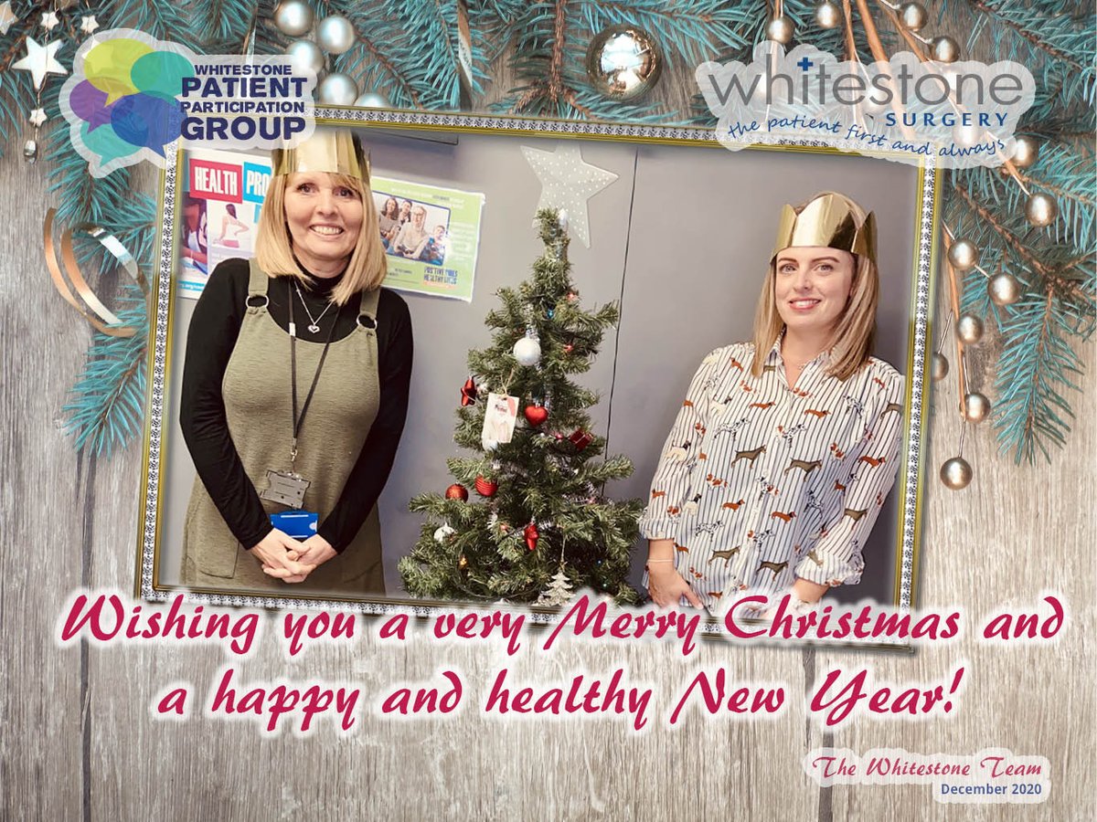 🎄Wishing you a very merry Christmas and a happy and healthy new year! It's been a challenging but successful year, to find out more and also what new services will be available in 2021 and how you can have your say and get involved, click here: whitestonesurgery.org/news/a-seasona…