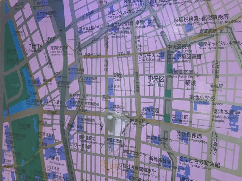 ヂオくん 銀座のど真ん中に残された街頭案内地図がいい感じに平成だった件ー 東京都庁跡地 有楽町西武 有楽町阪急 プランタン銀座 セゾン劇場ー いい響き ヂオくん 銀座のど真ん中に残された街頭案内地図がいい感じに平成だった件ー 東京都庁跡地 有楽町西武 有楽町阪急 プランタン銀座 セゾン劇場ー いい響き