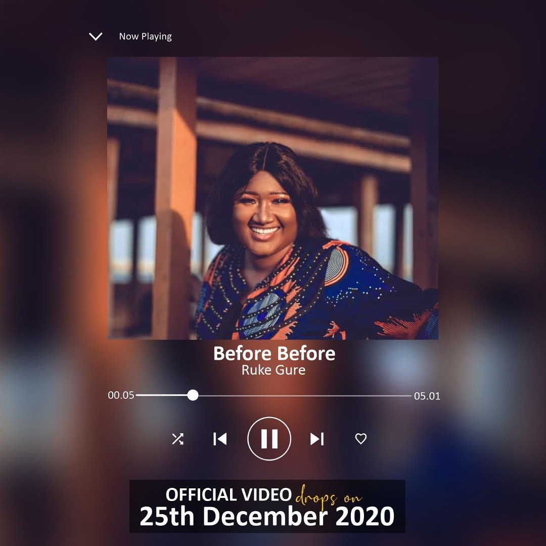 RukeGure's tweet photo. Hello Family 

I've got an amazing Christmas present for you 

Before Before Music Video drops on the 25th of December 

Are you ready????
Head over to my YouTube channel if you haven't already.
Click on the subscription and notification button.

Merry Christmas https://t.co/KFBanqQyoY