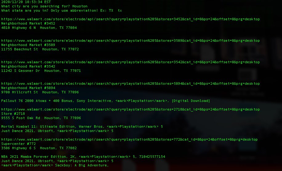 ASliceofPy's tweet image. Check Walmart inventory for PS5's near you
pastebin.com/91GhFQAb