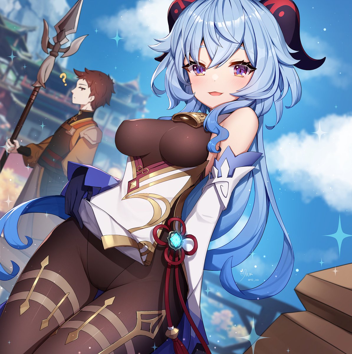 Lewdcocogoat's tweet image. 💙💙💙💙💙💙💙💙💙💙💙
𝓘'𝓶 𝓖𝓪𝓷𝔂𝓾, 𝓼𝓮𝓬𝓻𝓮𝓽𝓪𝓻𝔂 𝓯𝓸𝓻 𝓽𝓱𝓮 𝓛𝓲𝔂𝓾𝓮 𝓠𝓲𝔁𝓲𝓷𝓰. 𝓗𝓸𝔀 𝓶𝓪𝔂 𝓘 𝓱𝓮𝓵𝓹 𝔂𝓸𝓾~?
💙💙💙💙💙💙💙💙💙💙💙

⬇️More info below~⬇️