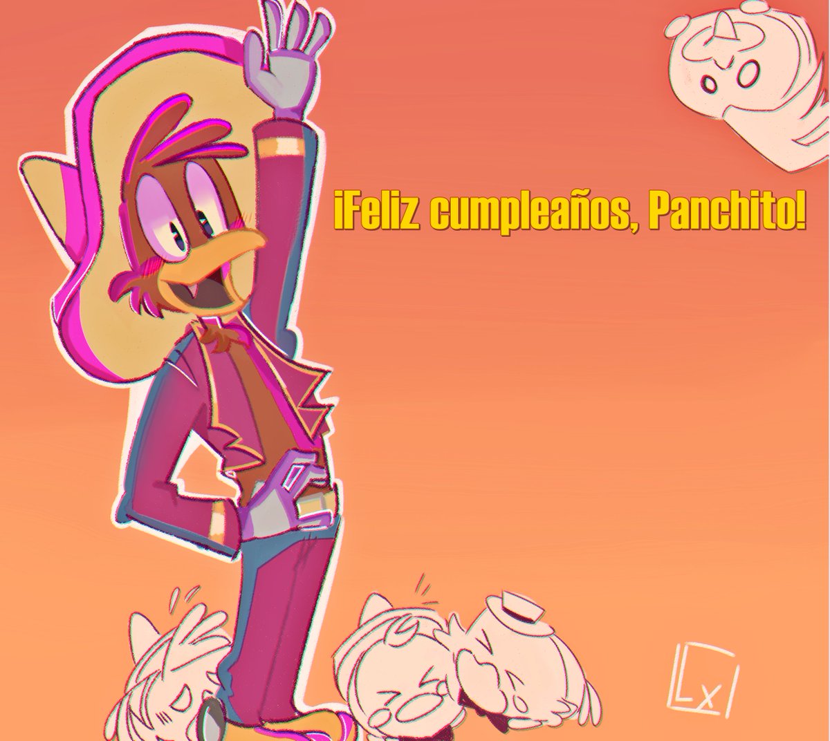 ¡Feliz cumpleaños, Panchito! and happy anniversary for The Three Caballeros movie! 

#PanchitoPistoles #TheThreeCaballeros #LosTresCaballeros