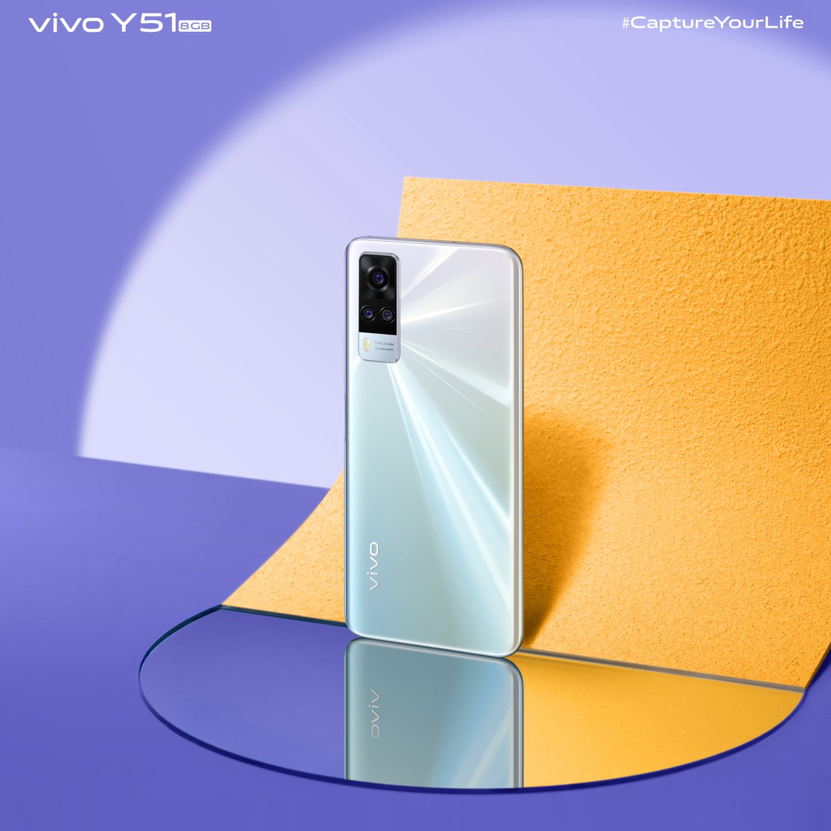 Vivo_Rajasthan's tweet photo. Express your elegance with #vivoY51 in the stunning Crystal Symphony.
#CaptureYourLife with Ultra-stable Video, Super Night Mode and enjoy the clear sound with Audio Booster – all packed for a memorable experience. #vivoRajasthan

Get yours now: https://t.co/9896xiu2CC https://t.co/jx4EMNhSvl