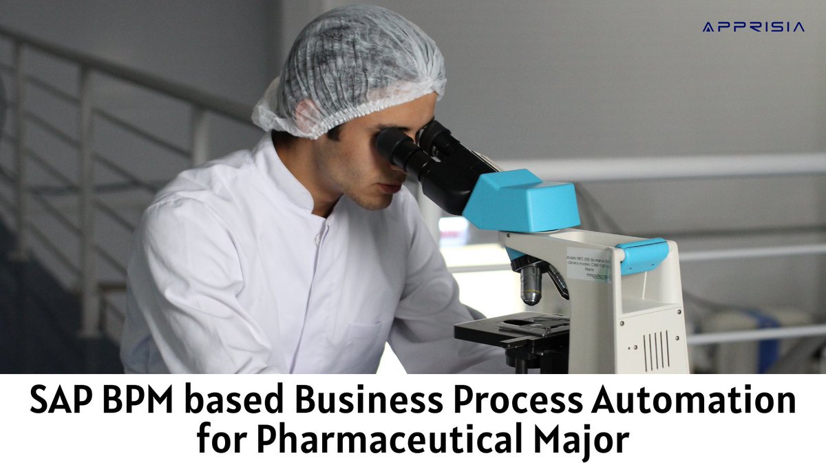 Apprisia_'s tweet image. Find out how #Apprisia automates the pricing system for a #Pharmaceutical company by implemented #SAPBPM. Know the customer benefits in the case study report. bit.ly/2TWZIMw #casestudy #SAP #BPM #automation
